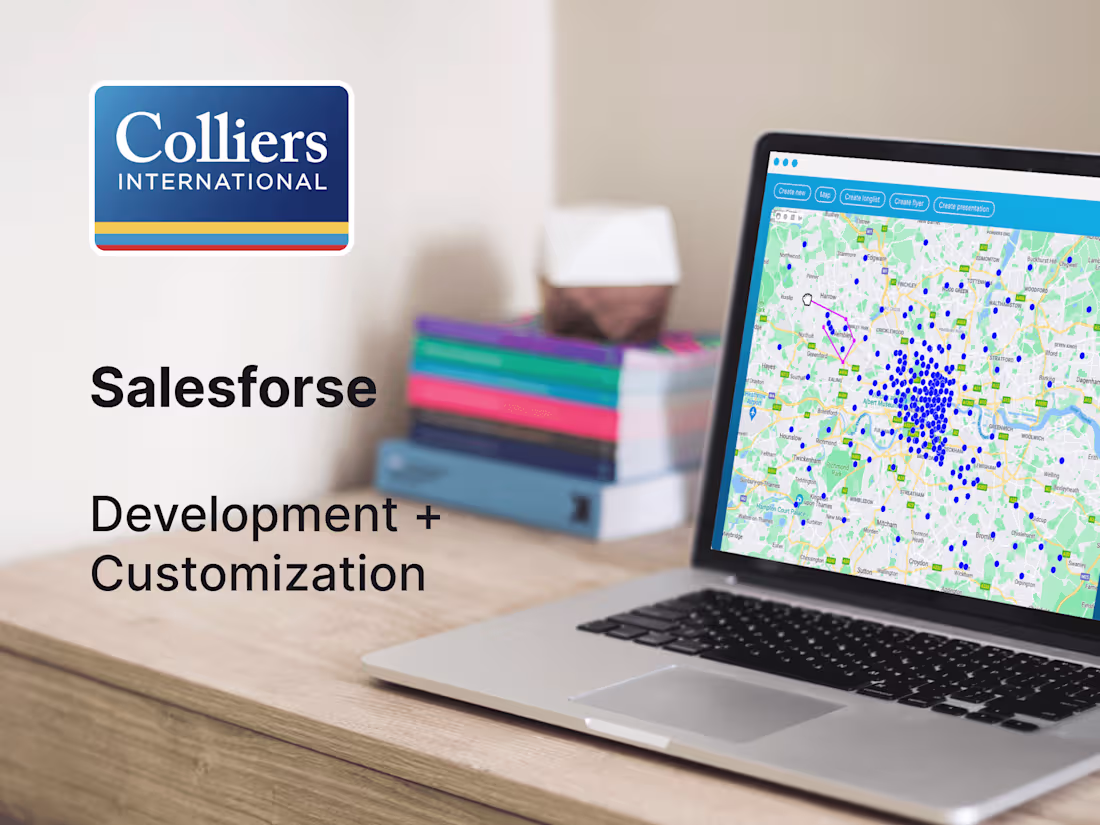 Cover image for Colliers International | CRM Development and Customization