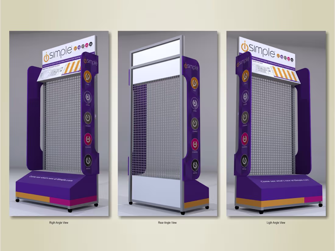 Cover image for I-Simple Product Display Design