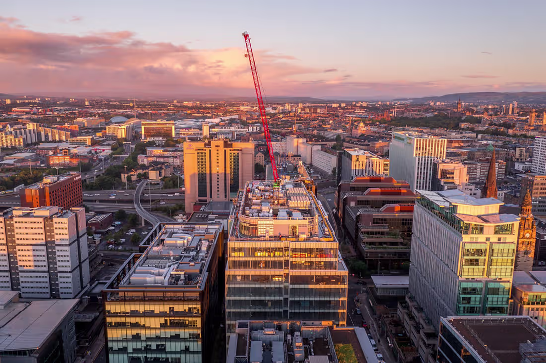 Cover image for Invest Glasgow - Using Drone to Illustrate the Business Case fo…