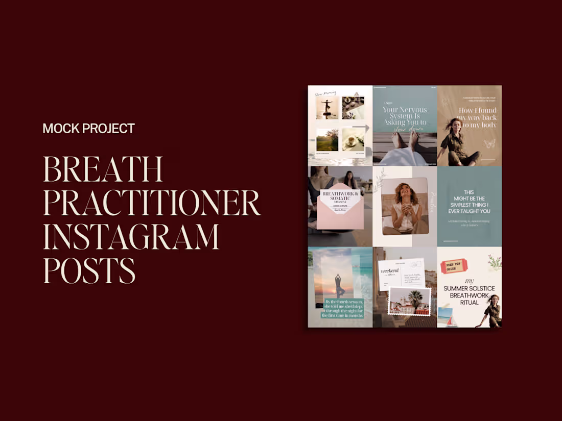 Cover image for Breath Practitioner — Feed Mockup
A