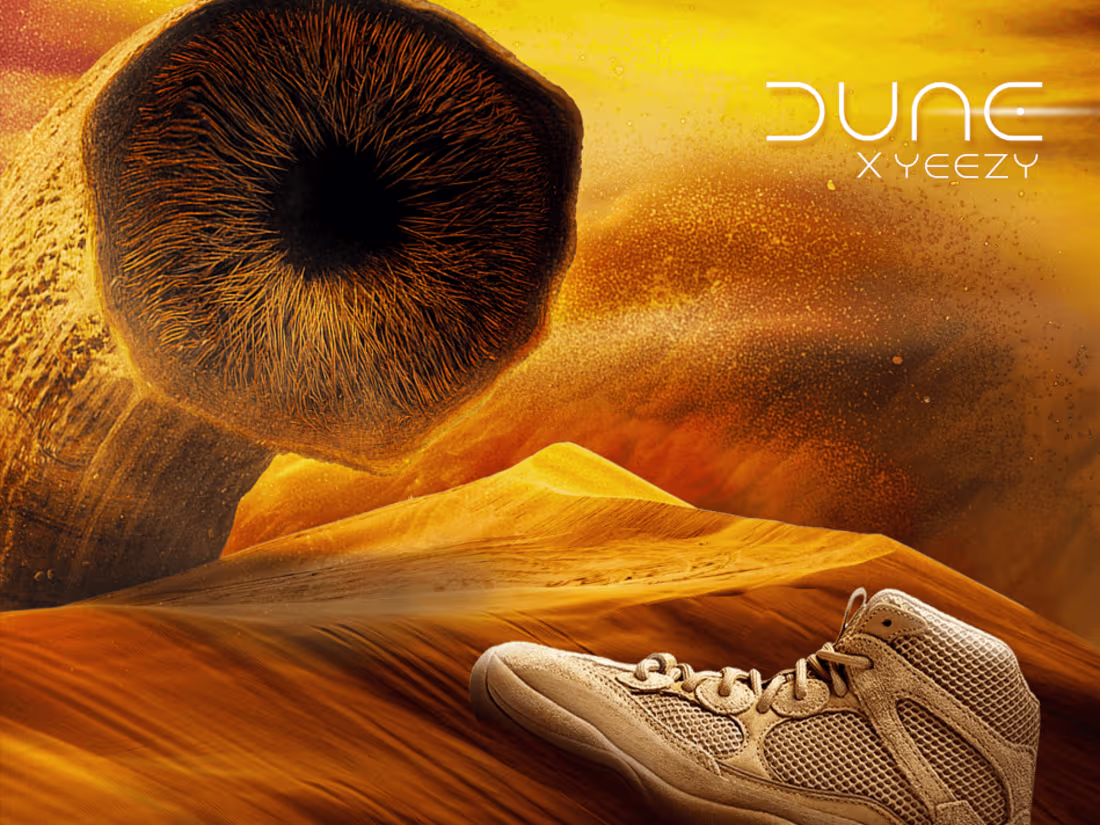 Cover image for Dune X Yeezy Visual Manipulation Design