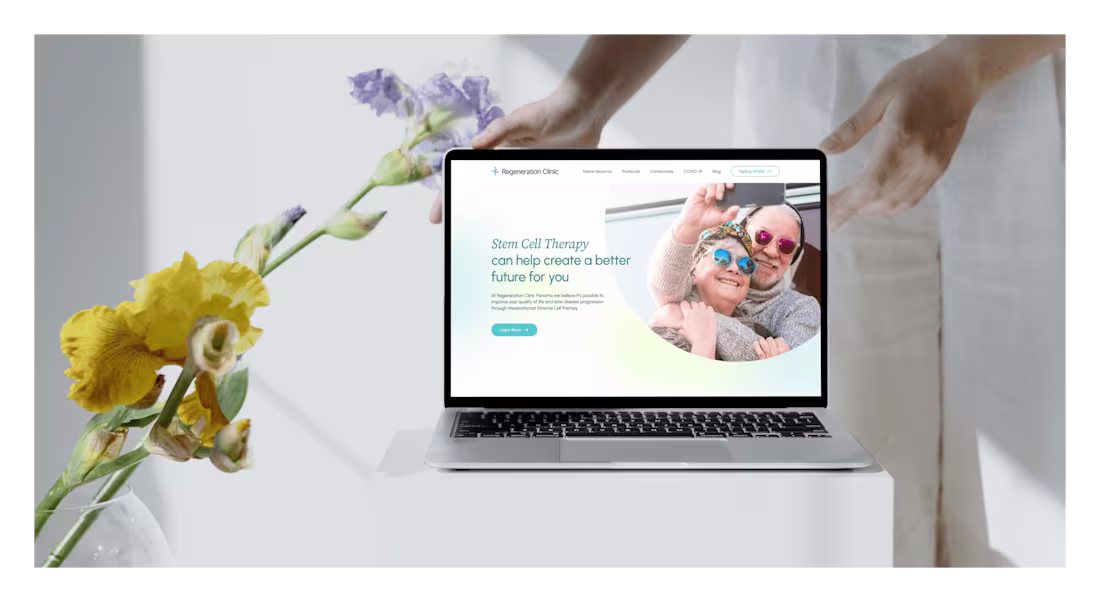 Cover image for Regeneration Clinic - Branding & Web Design