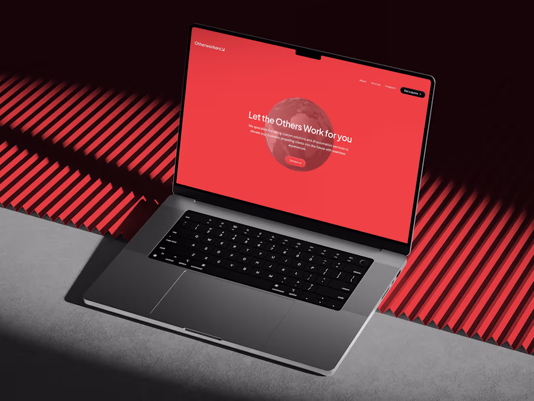 Cover image for 📌Otherworkers Framer Web Design