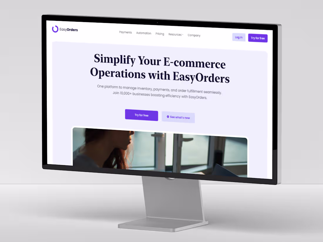 Cover image for UX/UI Design | Web Development | Saas Landing page