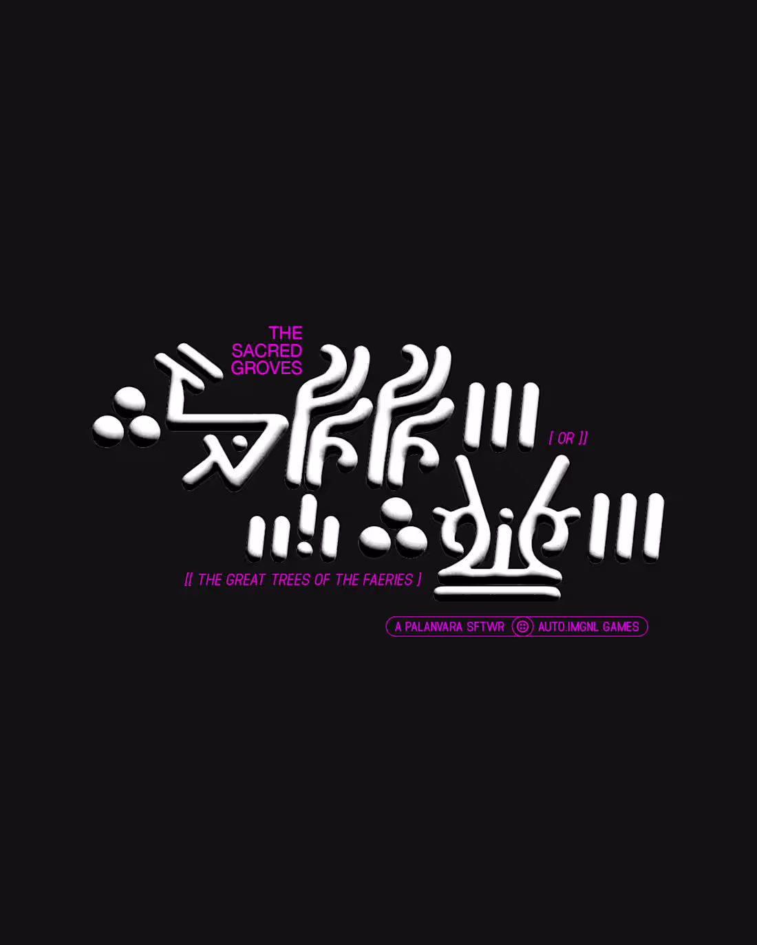 Cover image for I've been dreaming of an Auto-Imaginal-Symbolic video game.