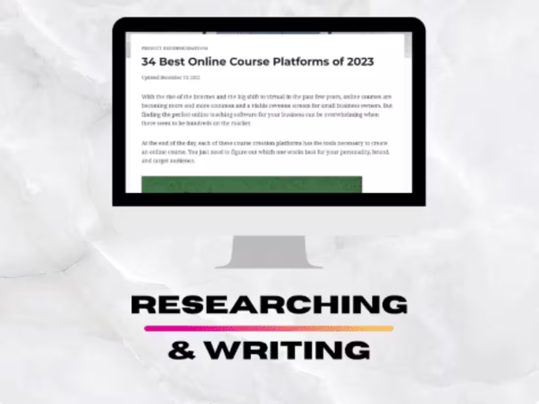 Cover image for Product Recommendation Article (SEO)