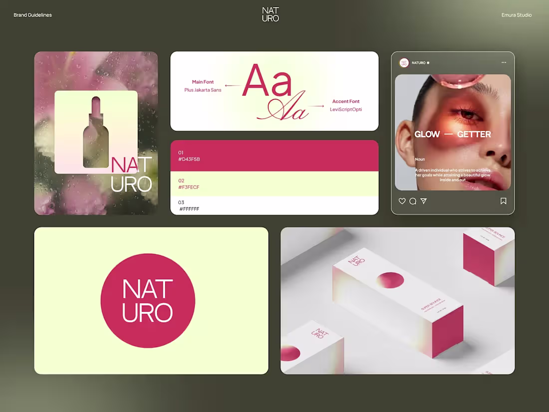 Cover image for Naturo - Visual Identity Guidelines