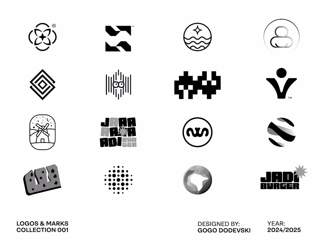 Cover image for Logos and Marks Collection 001