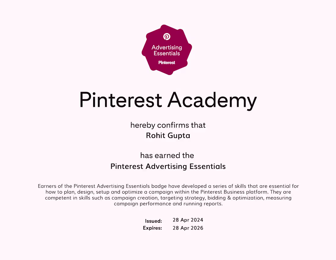 Cover image for My Pinterest Project 