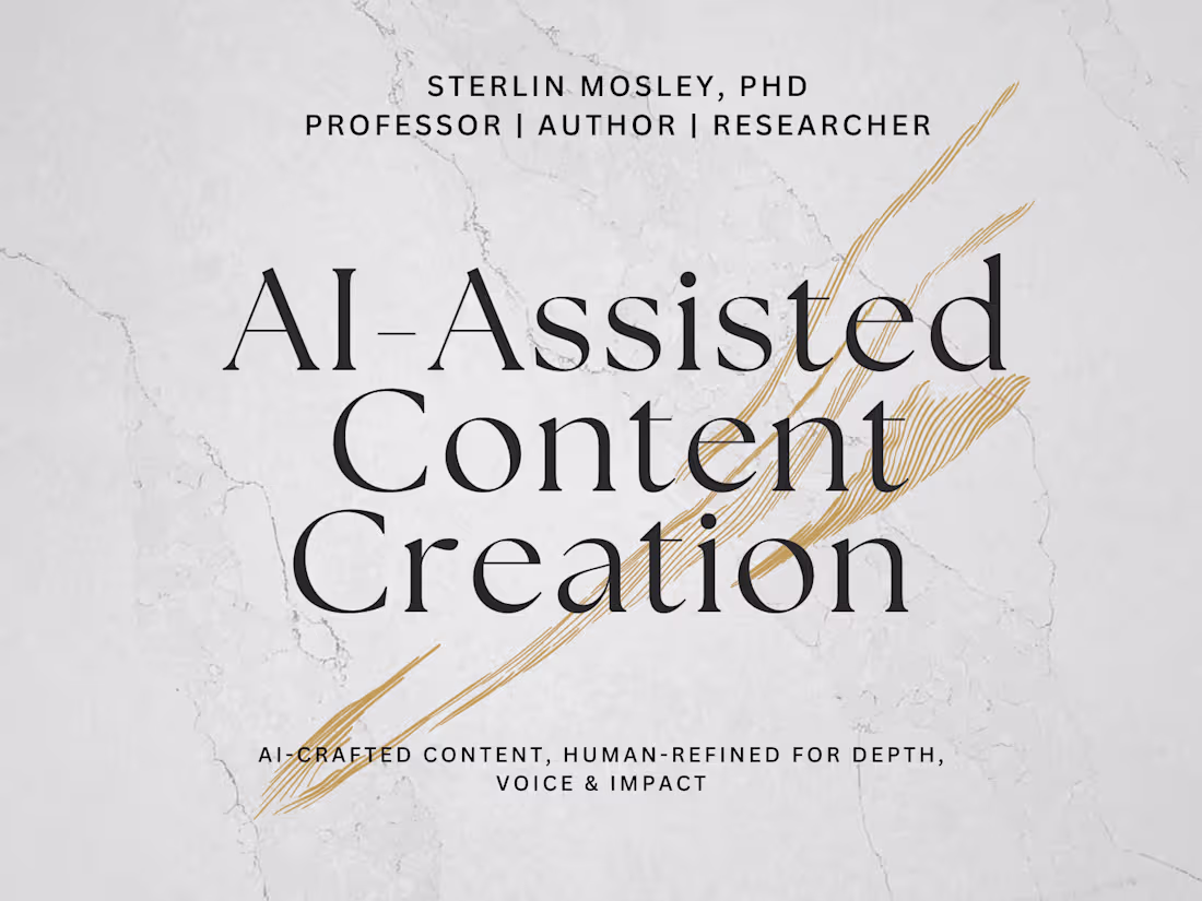 Cover image for AI Editing and Refinement