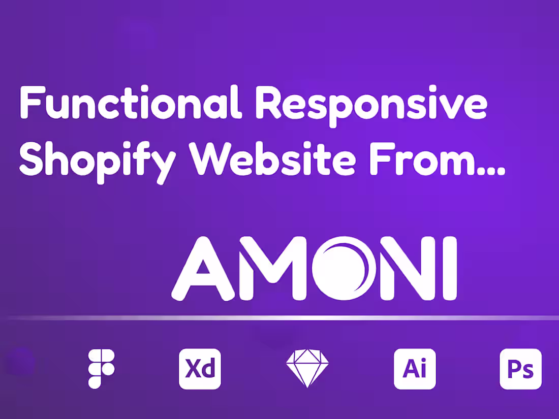 Cover image for Make shopify website from PSD, xd, ai, figma, sketch designs