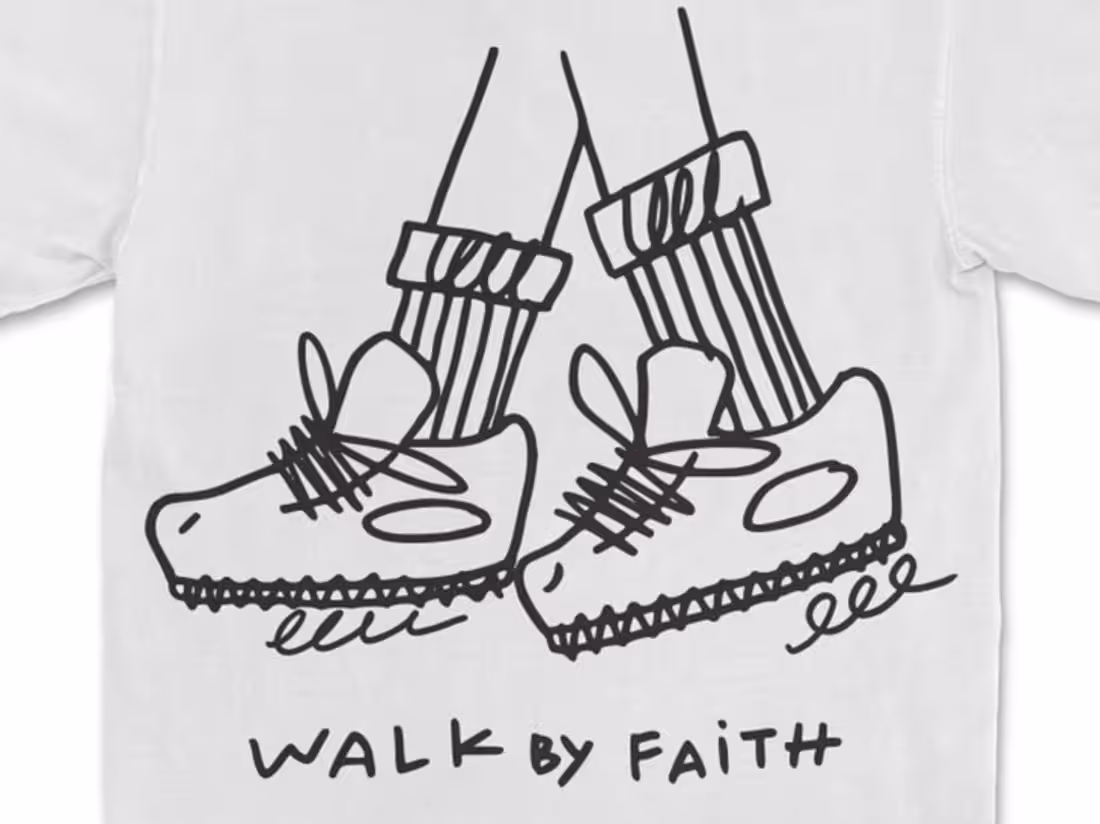 Cover image for Walk By Faith Tee