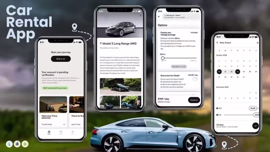 Cover image for A Car Rental App