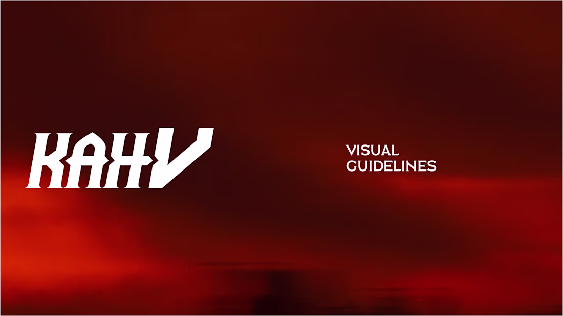 Cover image for KAH-V | VISUAL GUIDELINES