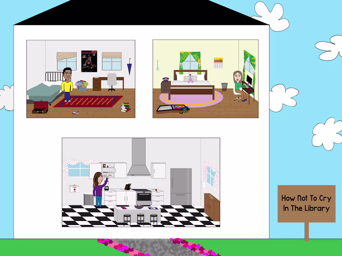 Cover image for How Not To Cry In The Library