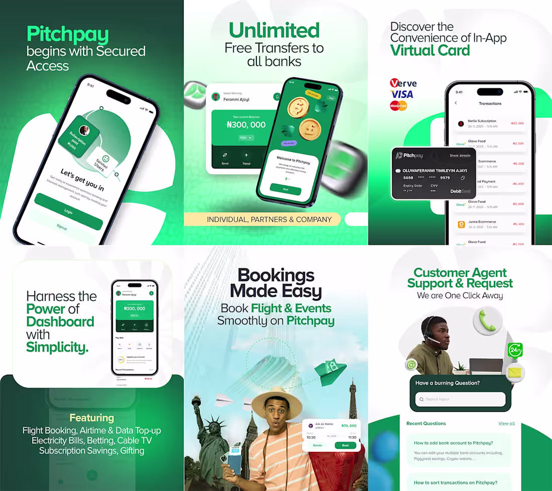 Cover image for Pitchpay Logo Design