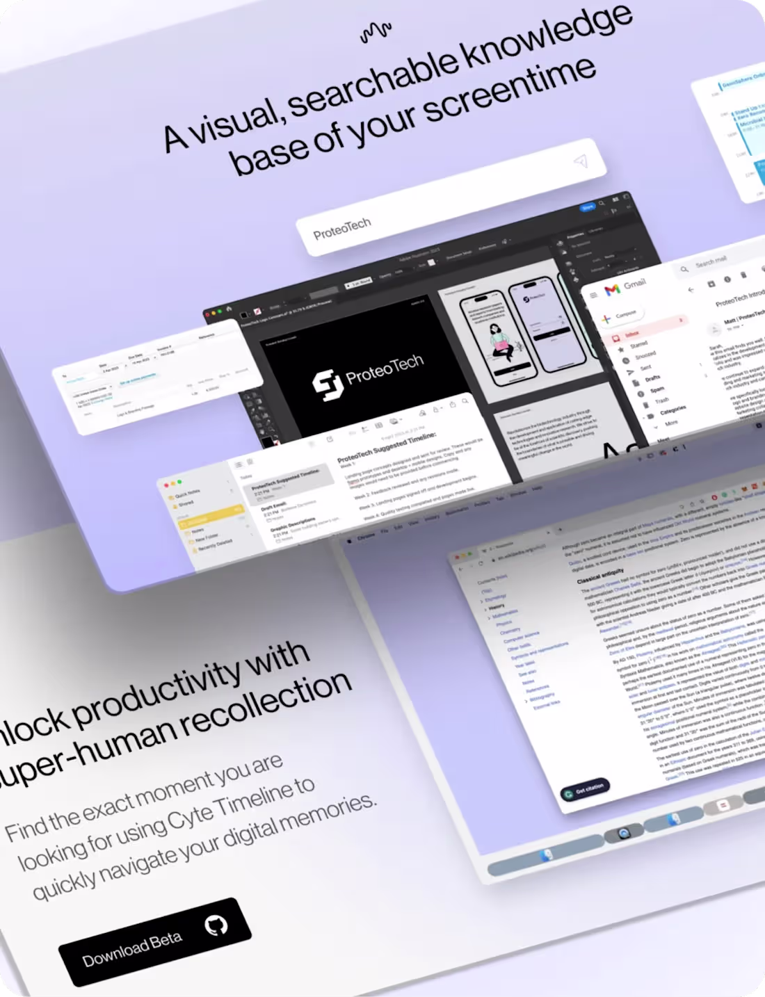 Cover image for Visual Design for AI Memory App