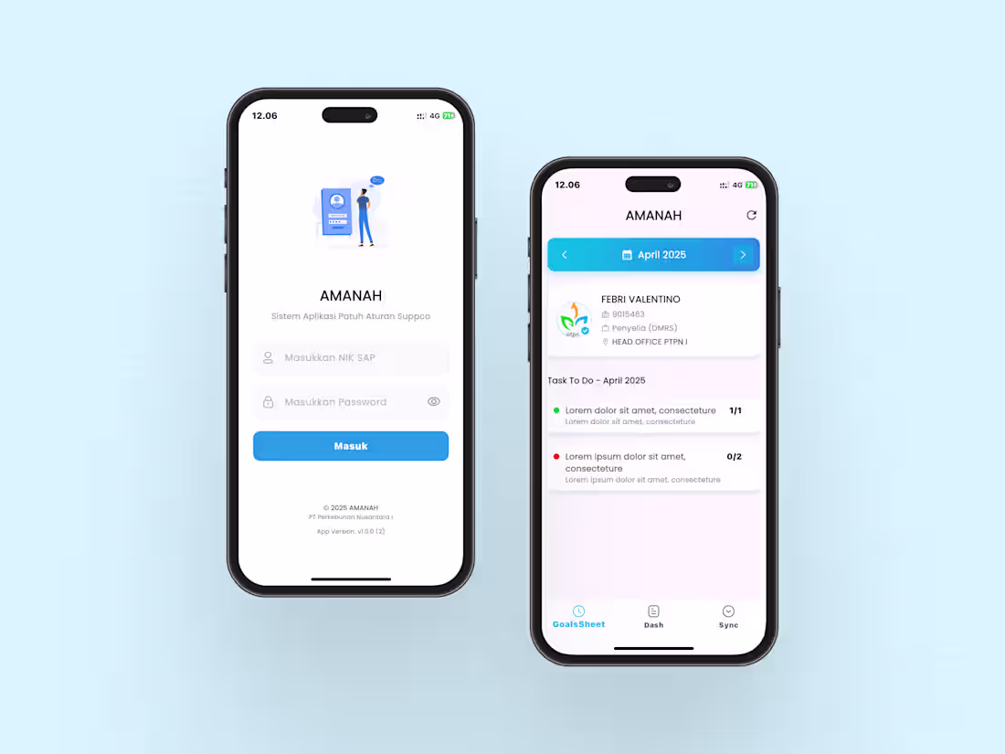 Cover image for SAPA AMANAH Mobile Application Development