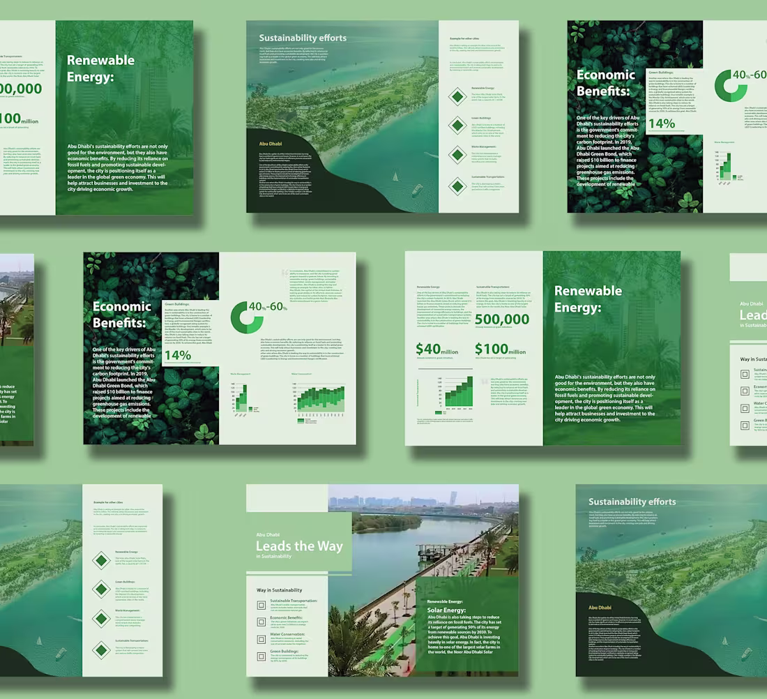 Cover image for Report layout Document