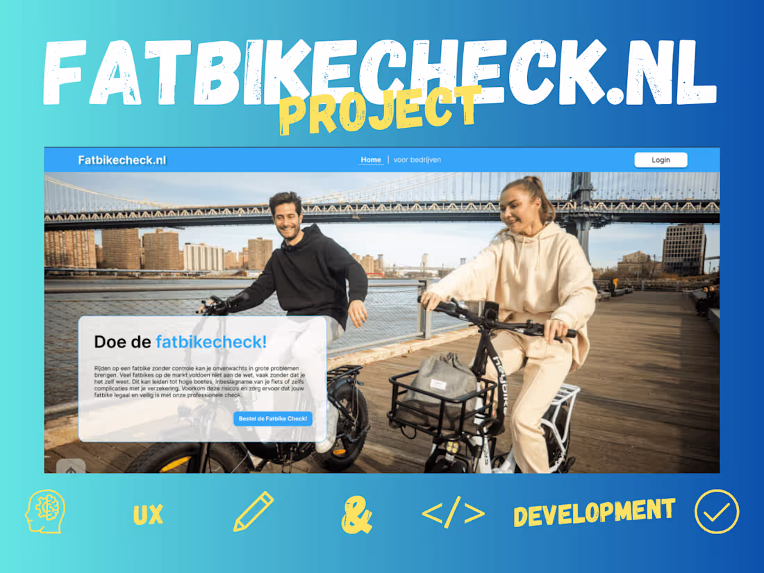 Cover image for Redesign and Shopify Optimization for Fatbikecheck.nl