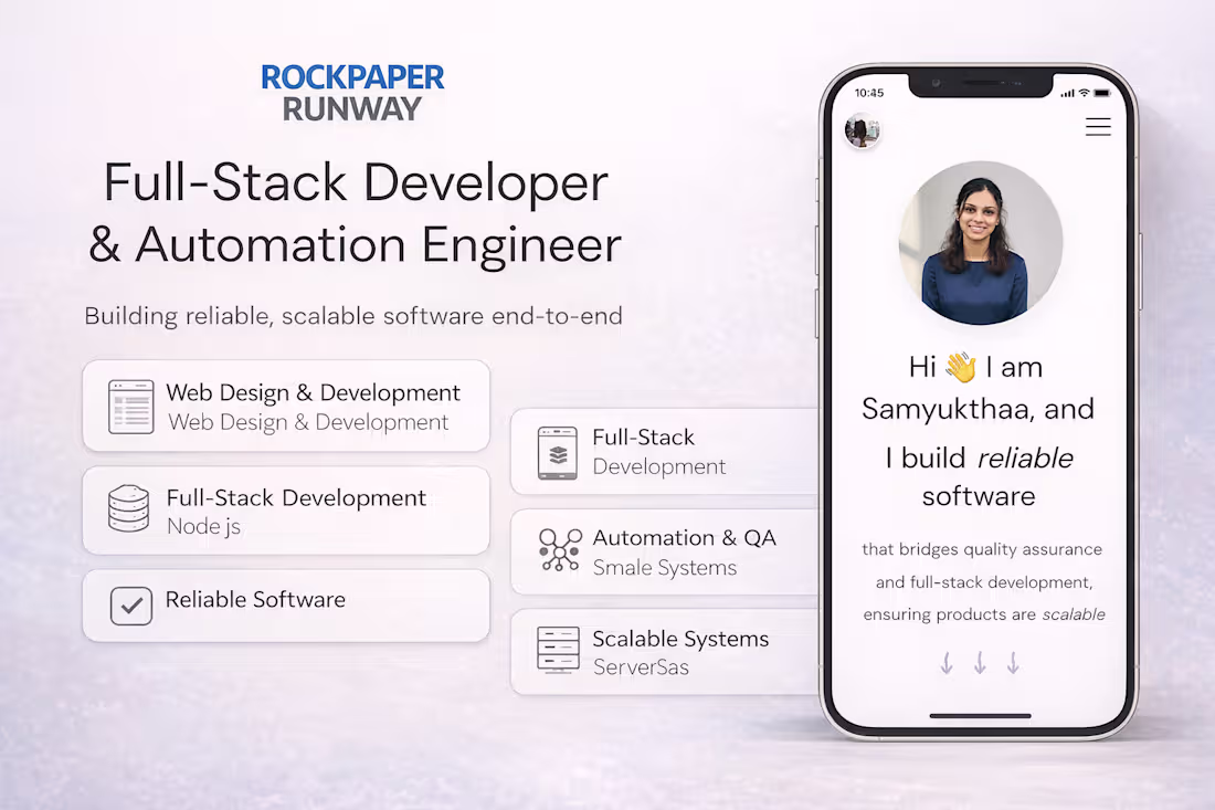 Cover image for Personal Portfolio Website Design & Development
