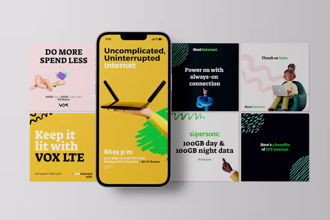 Cover image for Best Internet: Social Media Design