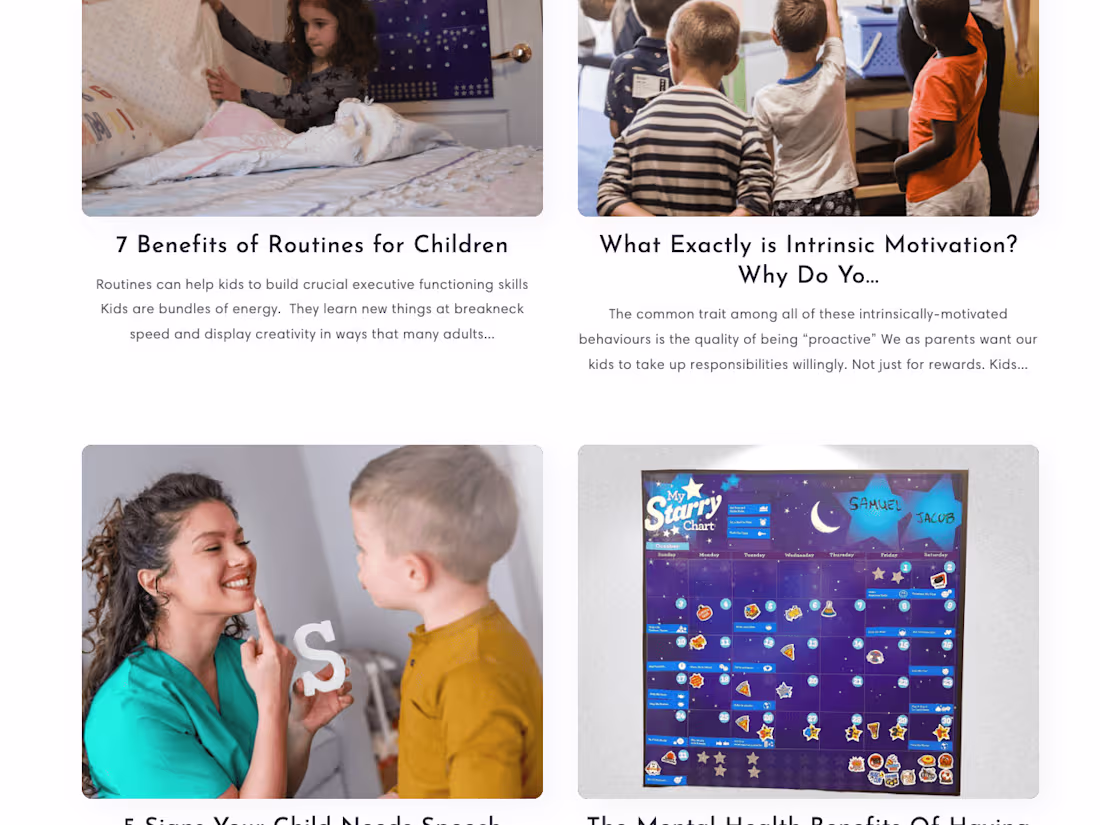 Cover image for My Starry Chart Blog Posts