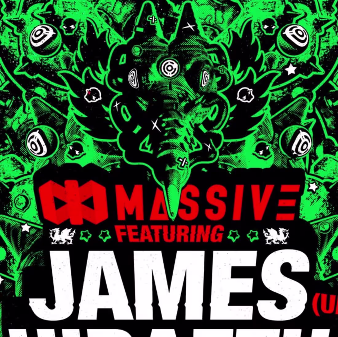 Cover image for Massive James Hiraeth Poster Design