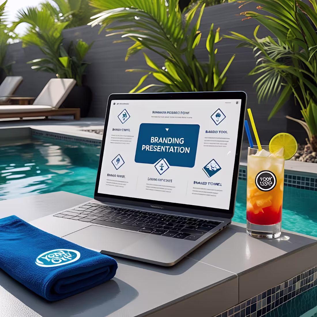 Cover image for Poolside Strategy: Build a Brand That Works as Hard as You Do