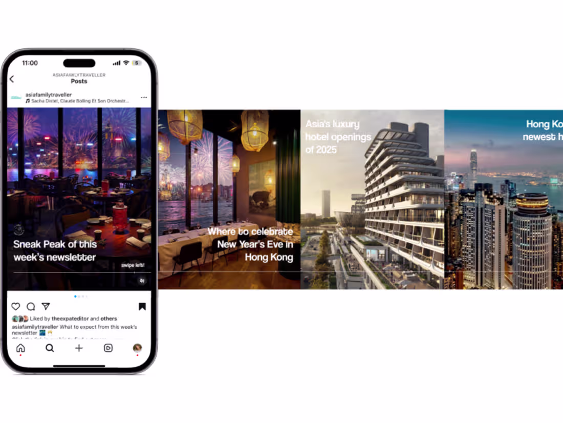 Cover image for Asia Family Traveler Social Media Content
