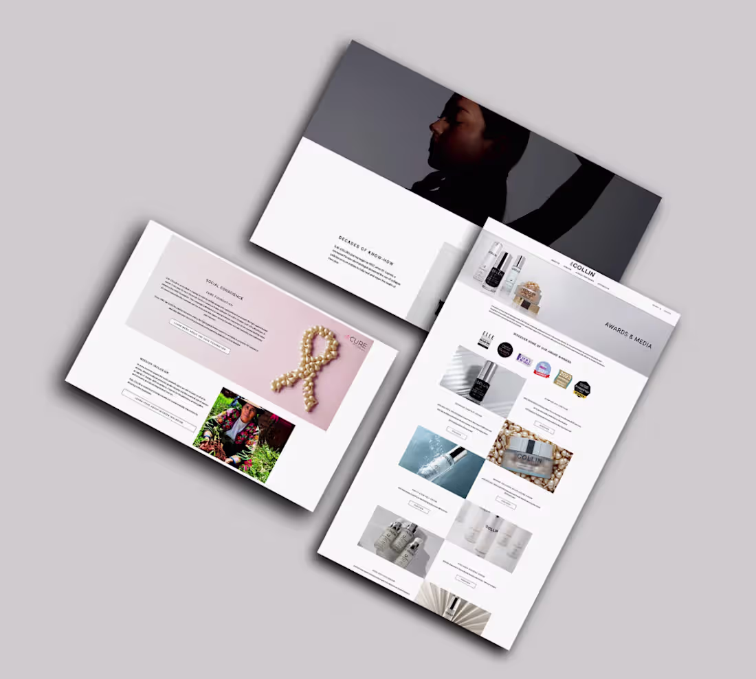 Cover image for Skincare E-commerce Website – Design & Development Designed ...