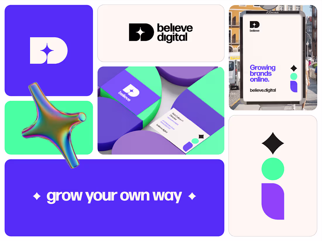 Cover image for Believe.Digital Rebranding (and UI design coming soon)