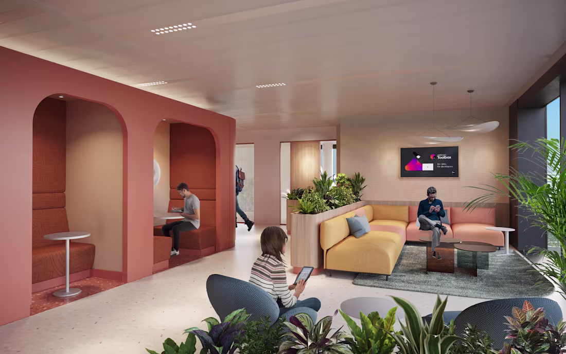 Cover image for 3D renders for Jetbrains Amsterdam Office