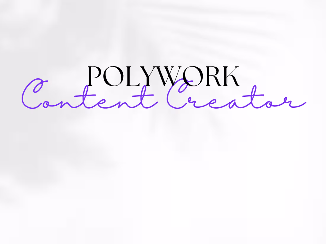 Cover image for Polywork