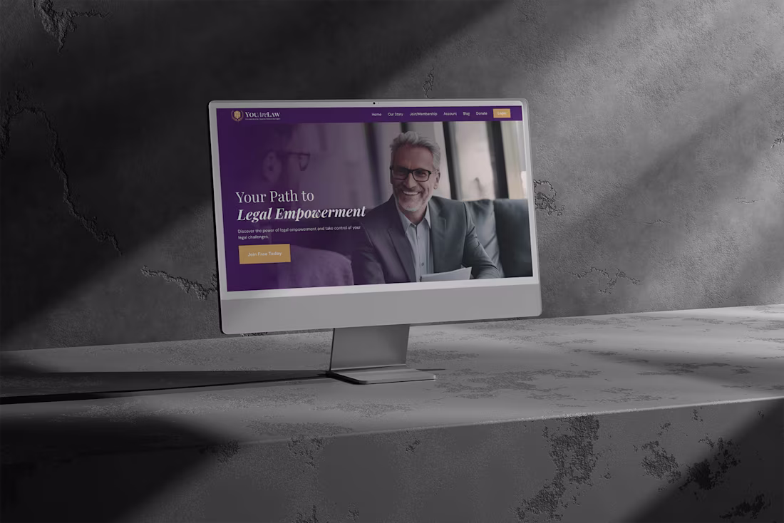 Cover image for You Are Law Legal Website Design and Development