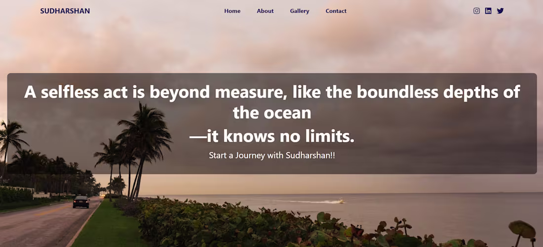 Cover image for Personal Blog Website