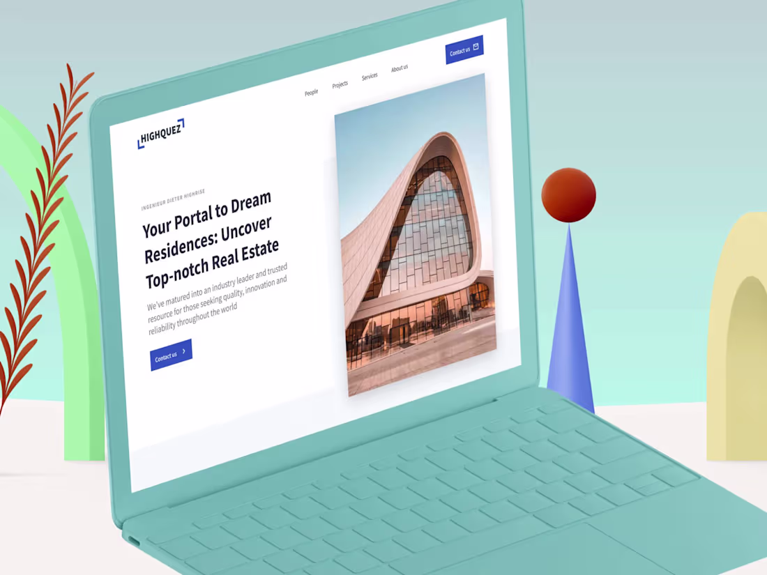 Cover image for Real Estate Website For Sale or Rent