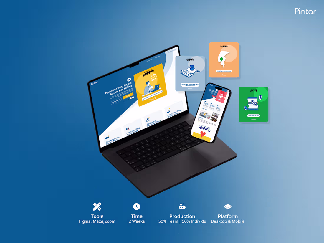 Cover image for Improving Lending Page & Ticketing System in Pintar Web