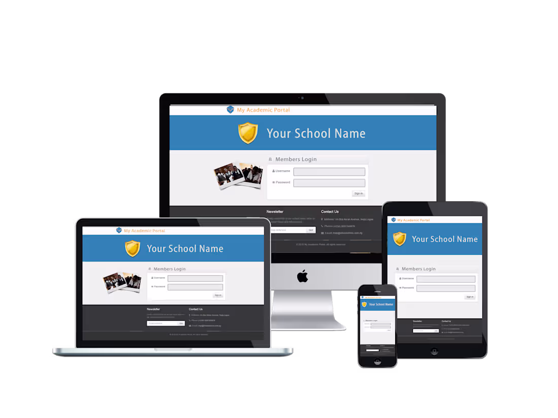 Cover image for MY ACADEMIC PORTAL