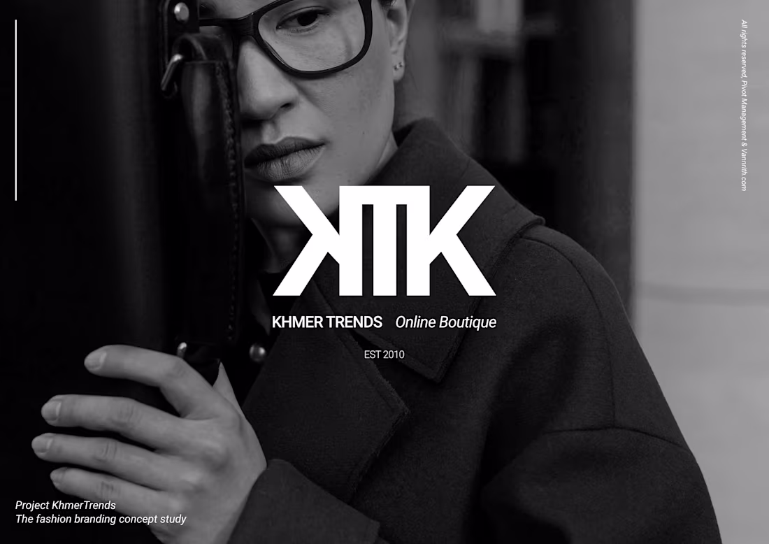 Cover image for KhmerTrends Fashion Branding Concept
