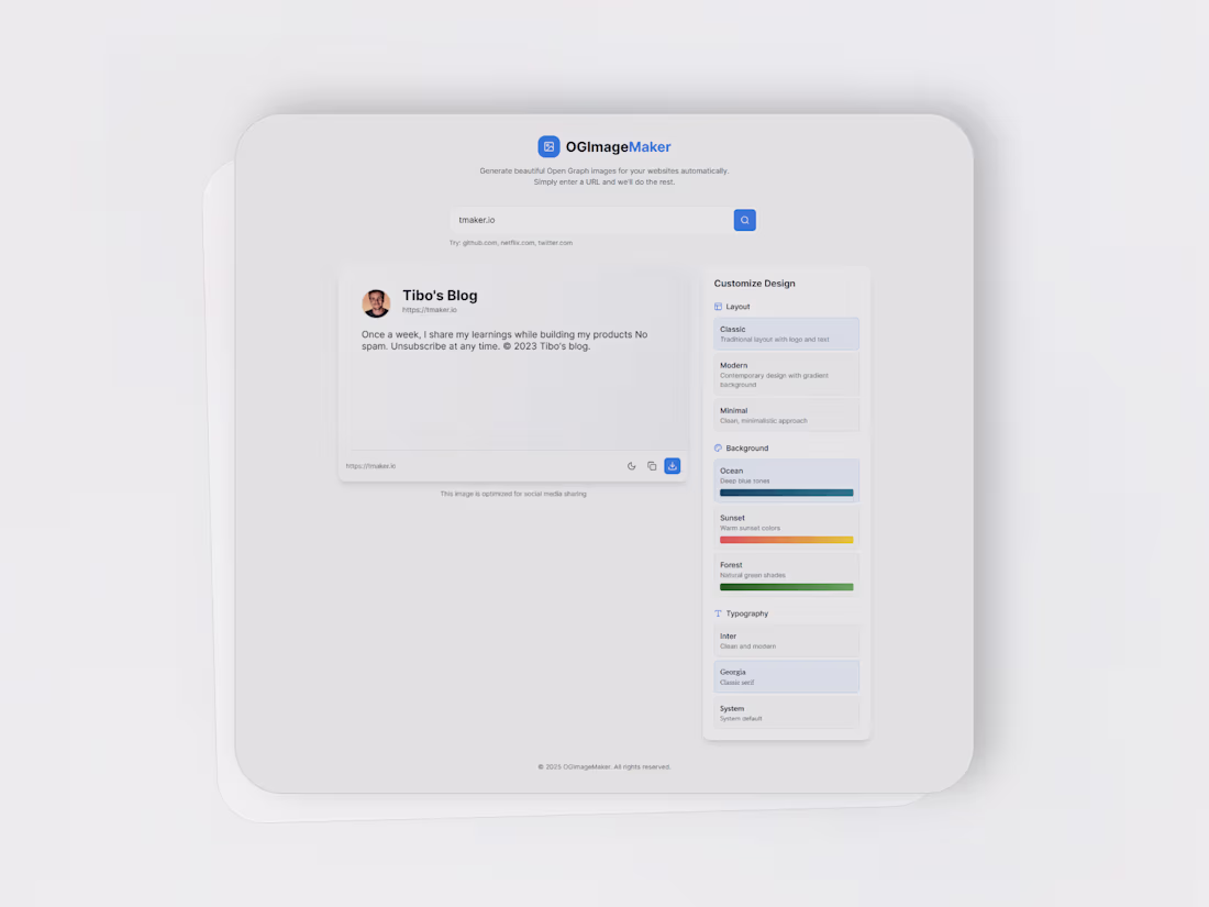 Cover image for OG Image Maker