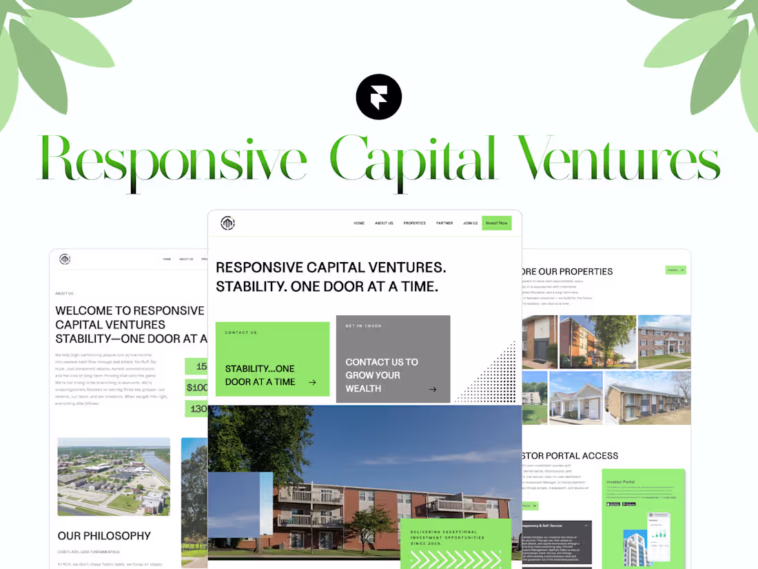 Cover image for Real Estate Website Development in Framer