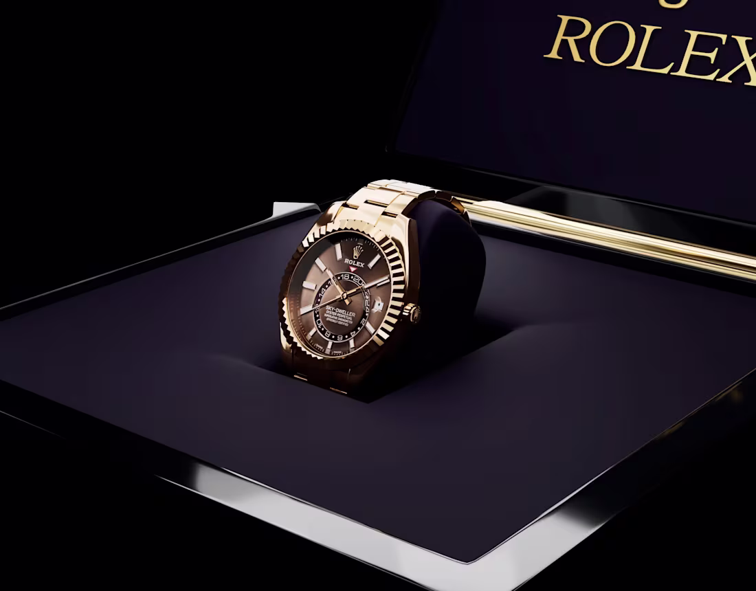 Cover image for ROLEX Sky Dweller Product Advertisment [Non-commercial]
