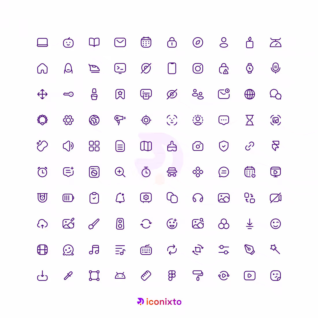 Cover image for My 2026 goal is to finish up the redesign of Iconixto icons ...