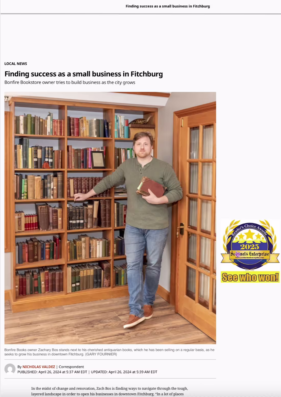 Cover image for Looking back on one of my best enterprising articles that wa...