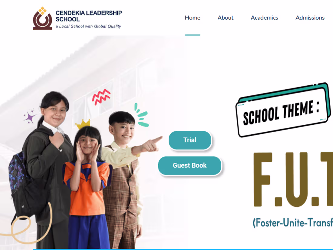 Cover image for School Website Development