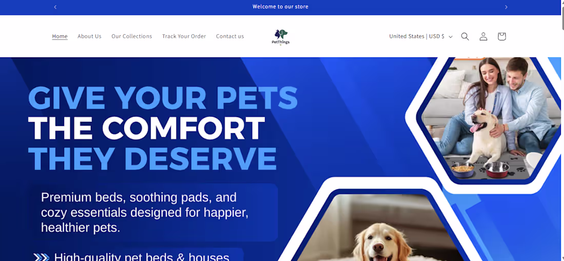 Cover image for Pets&Things – Pet Supplies Dropshipping