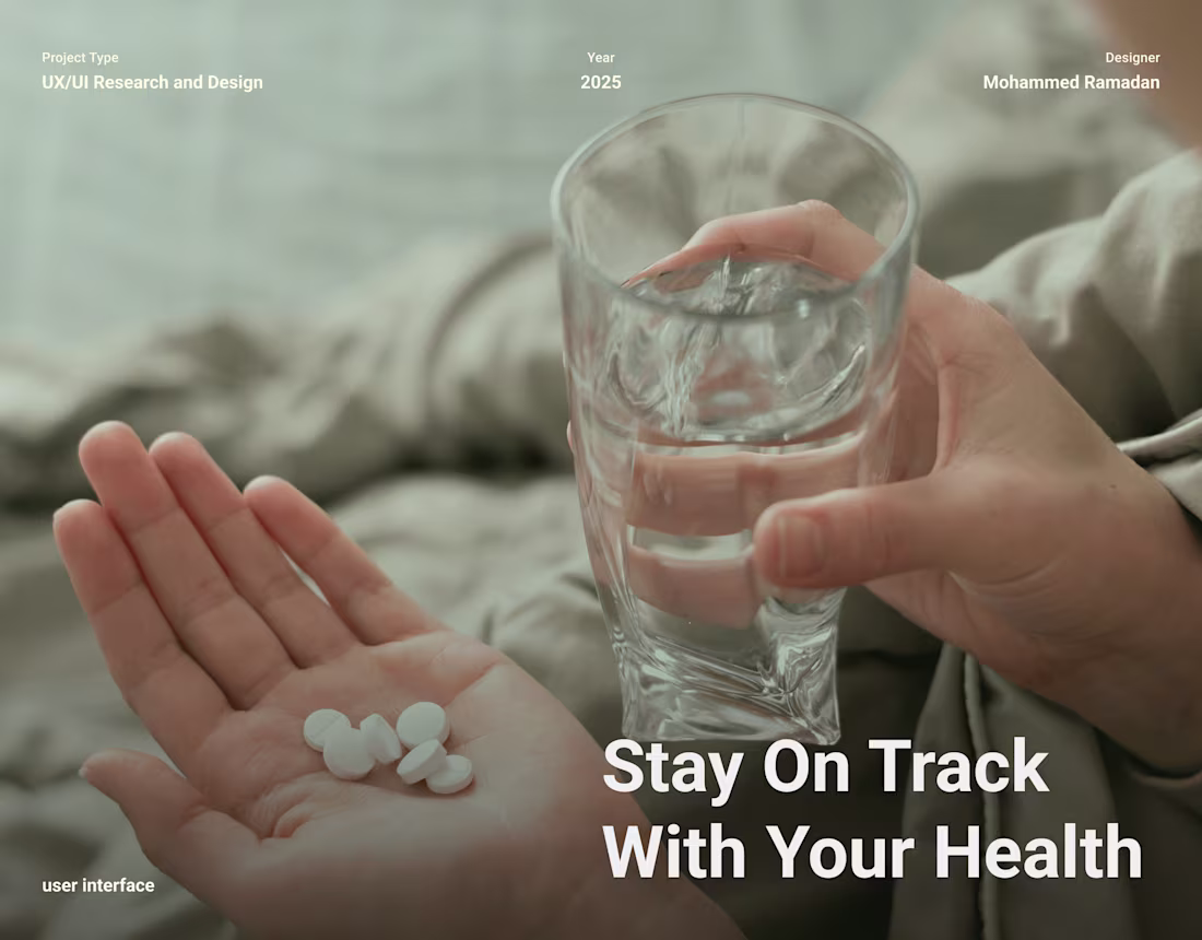 Cover image for Medicine Reminder & Monitoring App