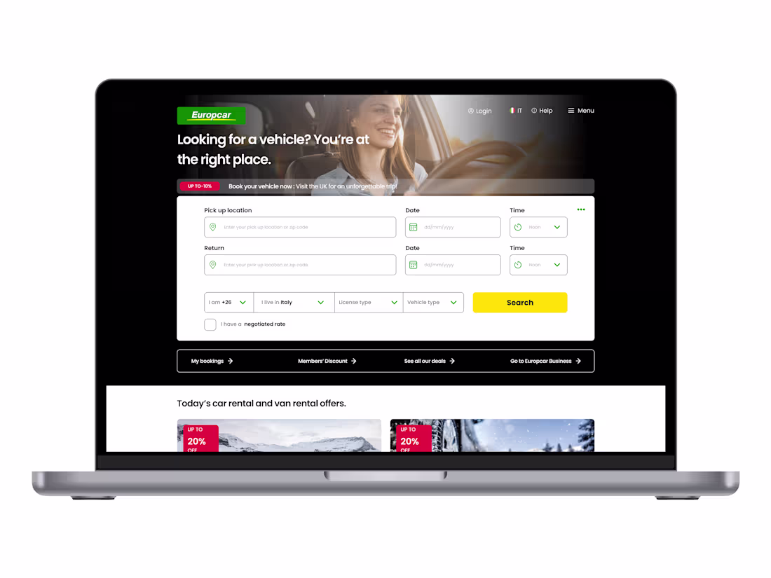 Cover image for Rental car