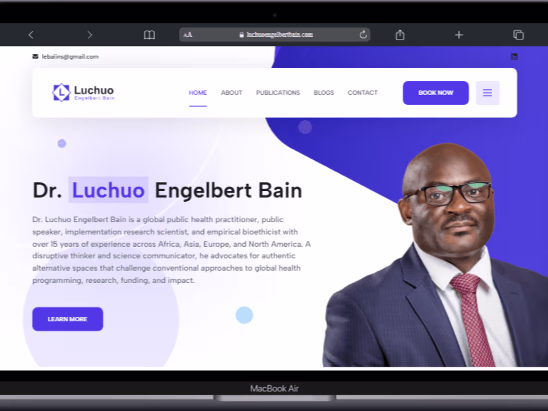 Cover image for WordPress Elementor Website [Portfolio Website]